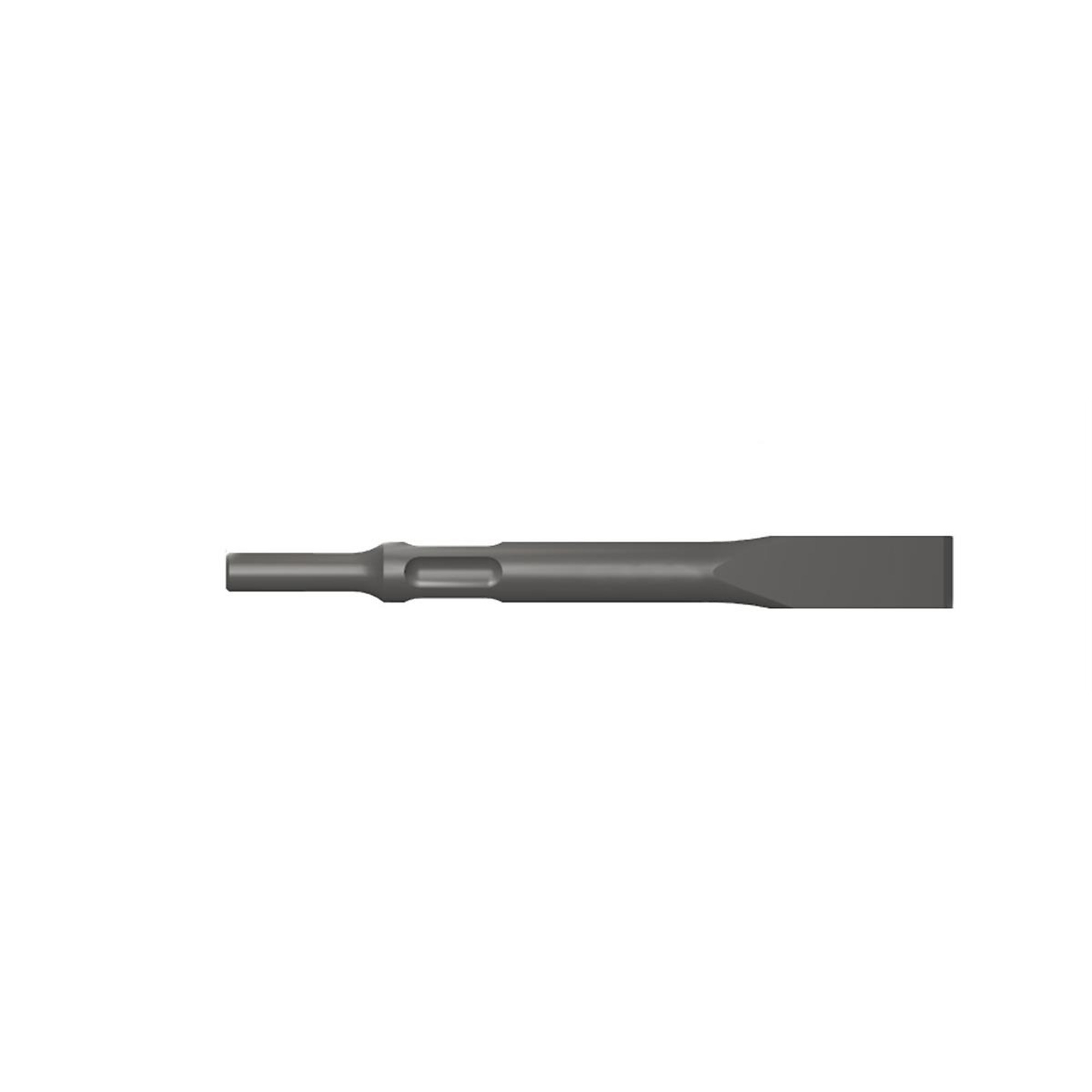 Ajax Tool Works Flat Non-Turn Chisel — 0.498in. Shank, 3/4in. Wide, 18in. Long, Model# AJXA3102-18